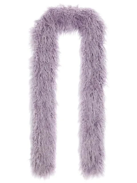 AMI Paris エコファー ロングスカーフ