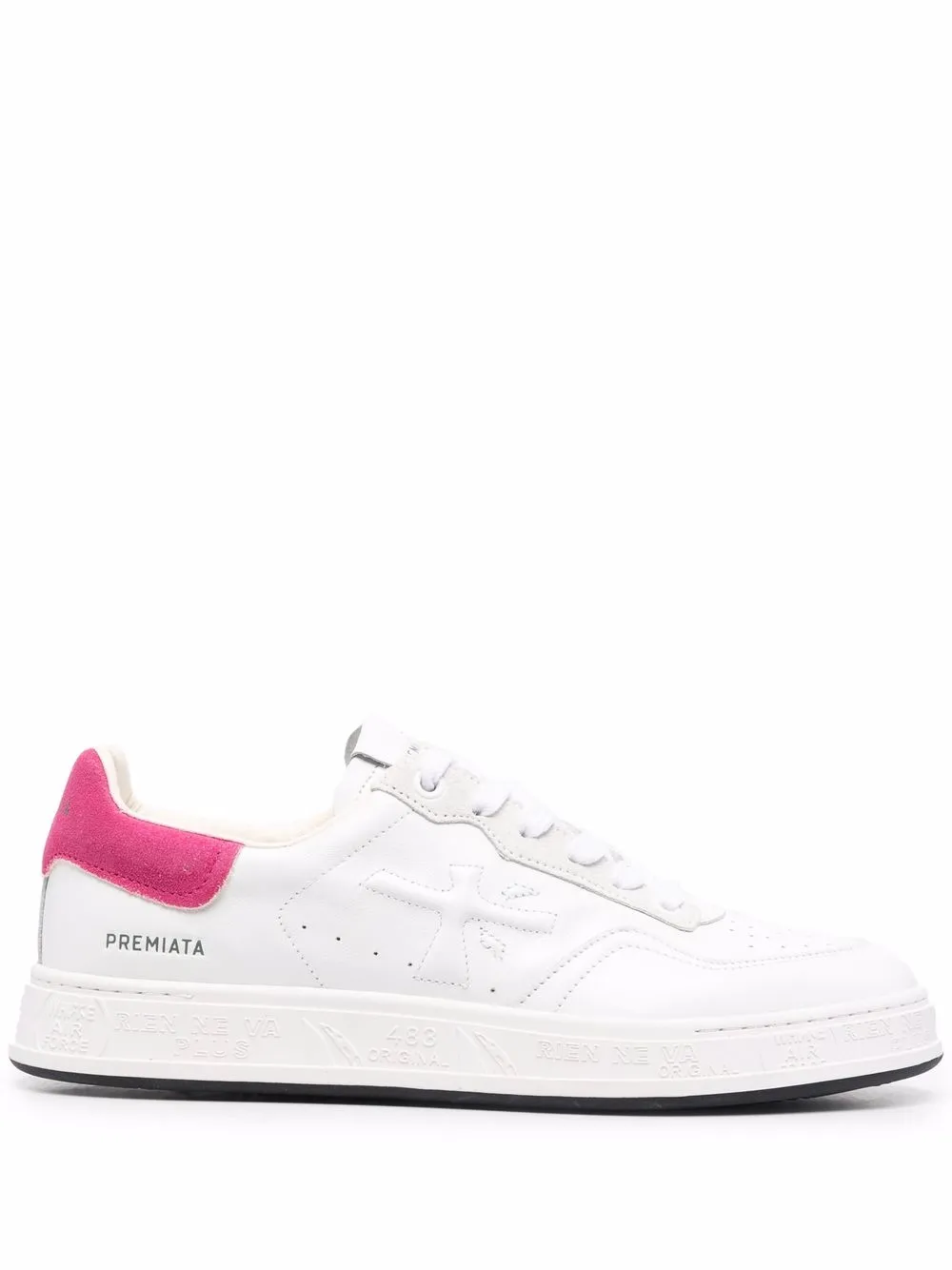 

Premiata tenis en colour block - Blanco