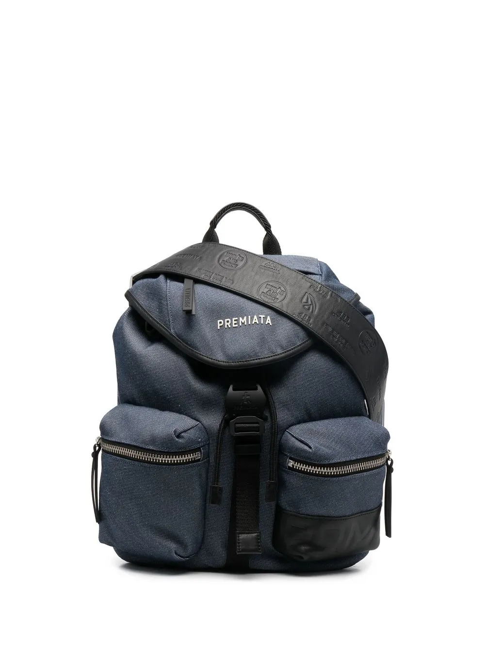 

Premiata pocketed backpack - Blue