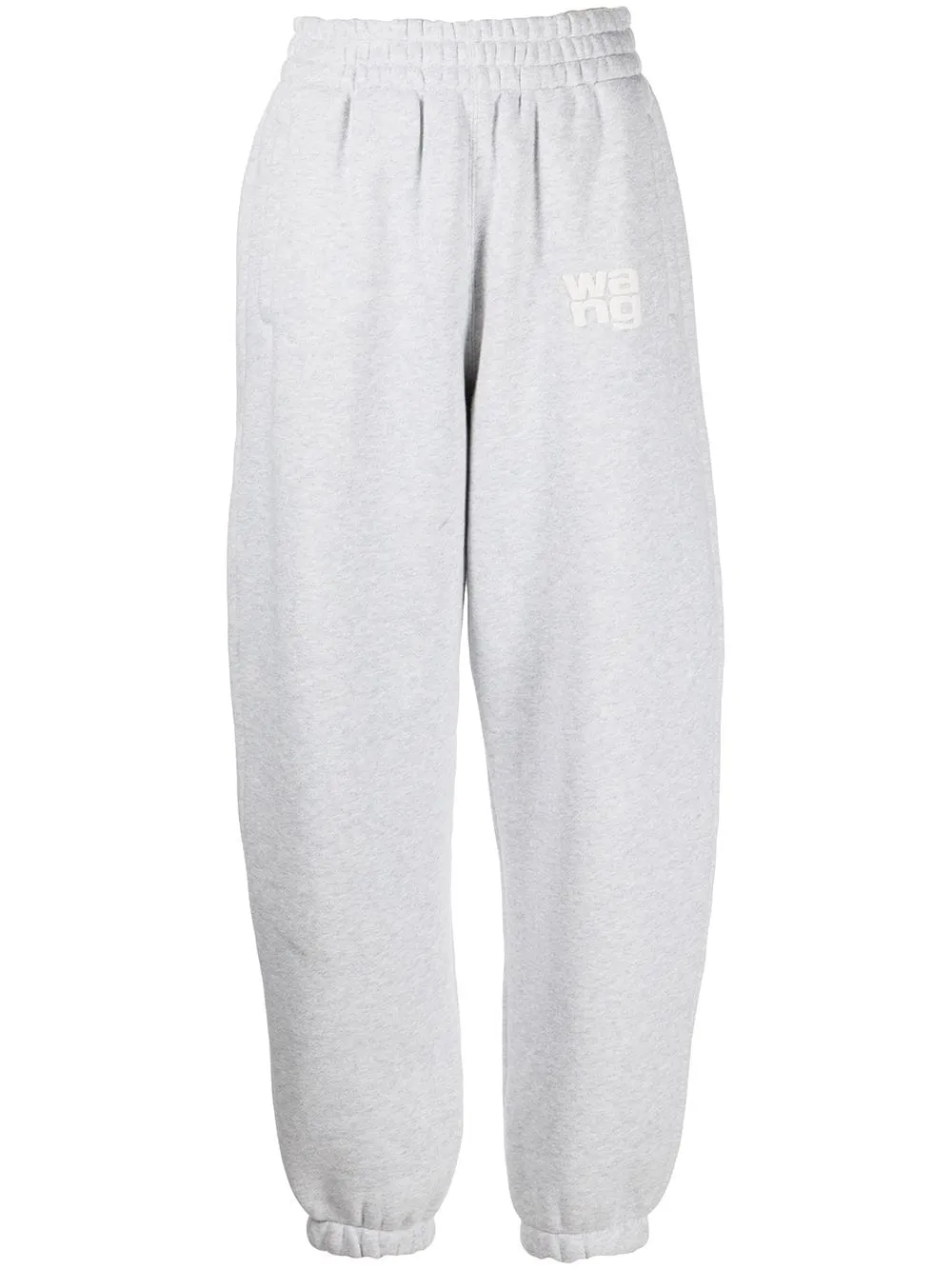Alexander Wang Logo-print Track Trousers In Grey