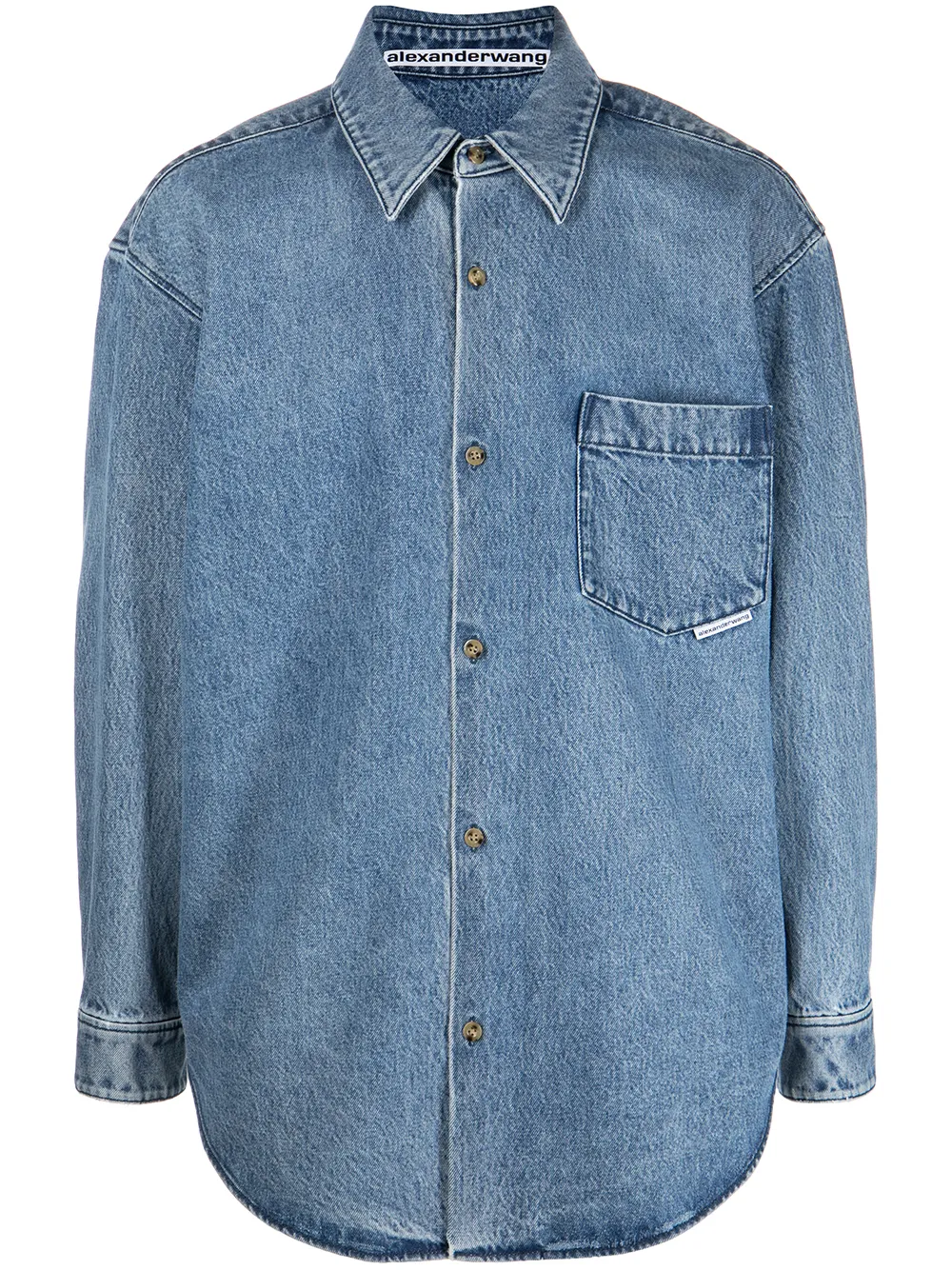 Oversized Denim Shirt