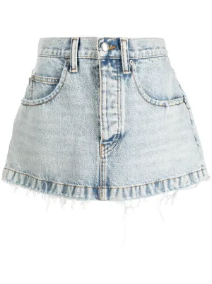 Alexander Wang Denim Skirts for Women - Shop on FARFETCH