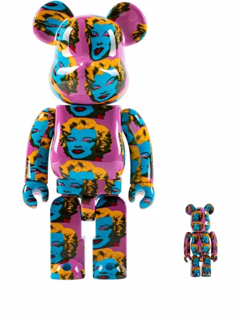 medicom toy be@rbrick andy warhols marilyn monroe 积木熊玩具