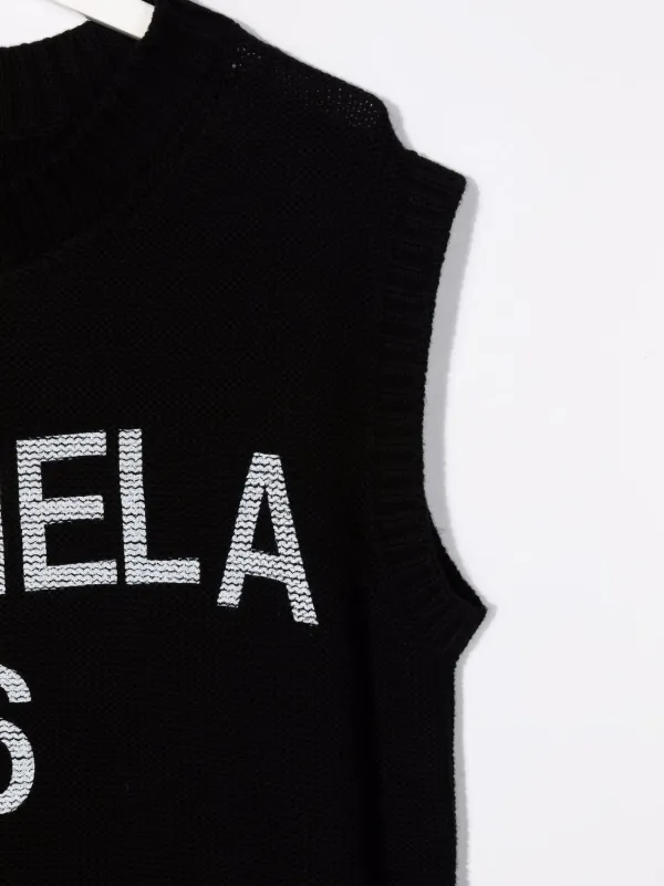 Mm6 Maison Margiela Kids ノースリーブ ニットワンピース Farfetch