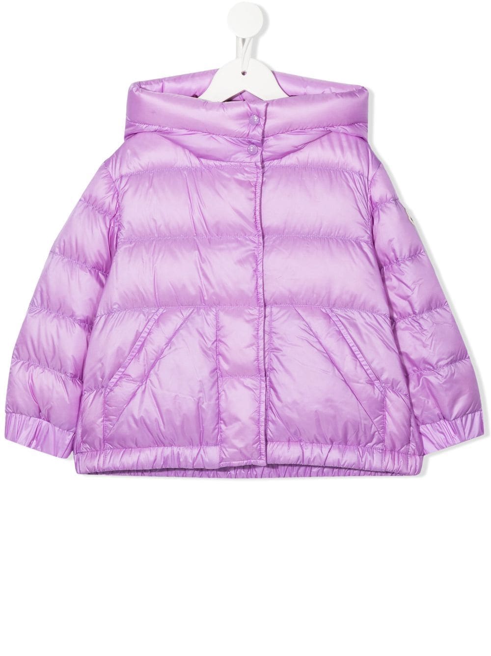 Image 1 of Moncler Enfant hooded padded jacket