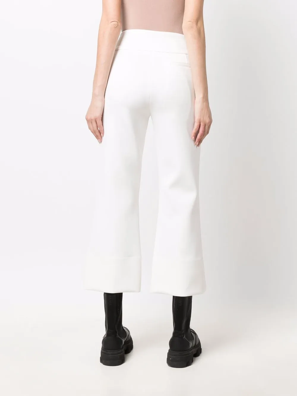 Khrisjoy Cropped kick-flare Trousers 