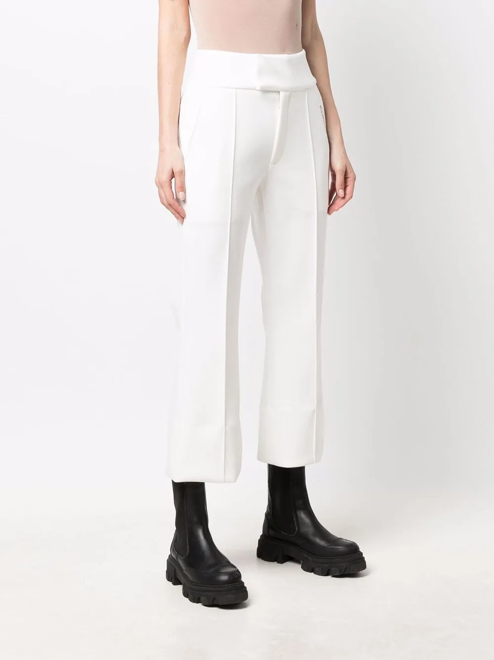 Khrisjoy Cropped kick-flare Trousers 