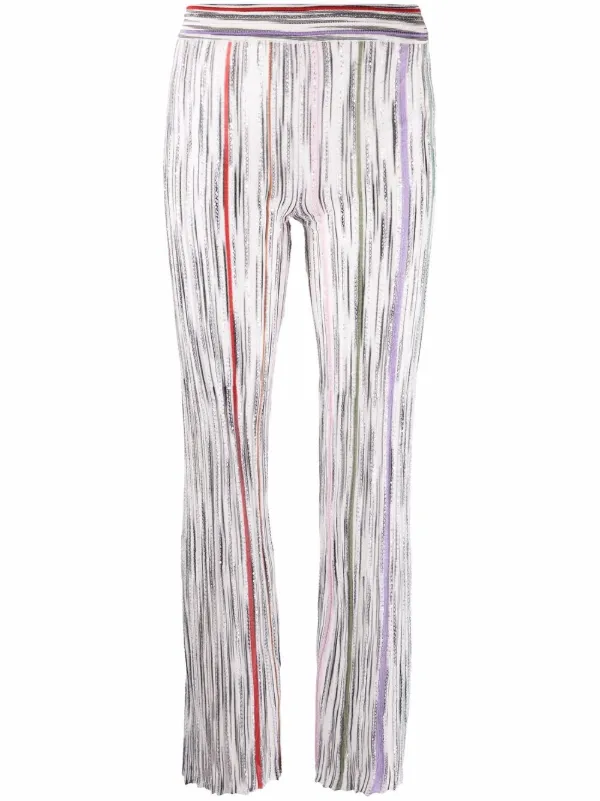 Missoni Sequinned crochet-knit Trousers 