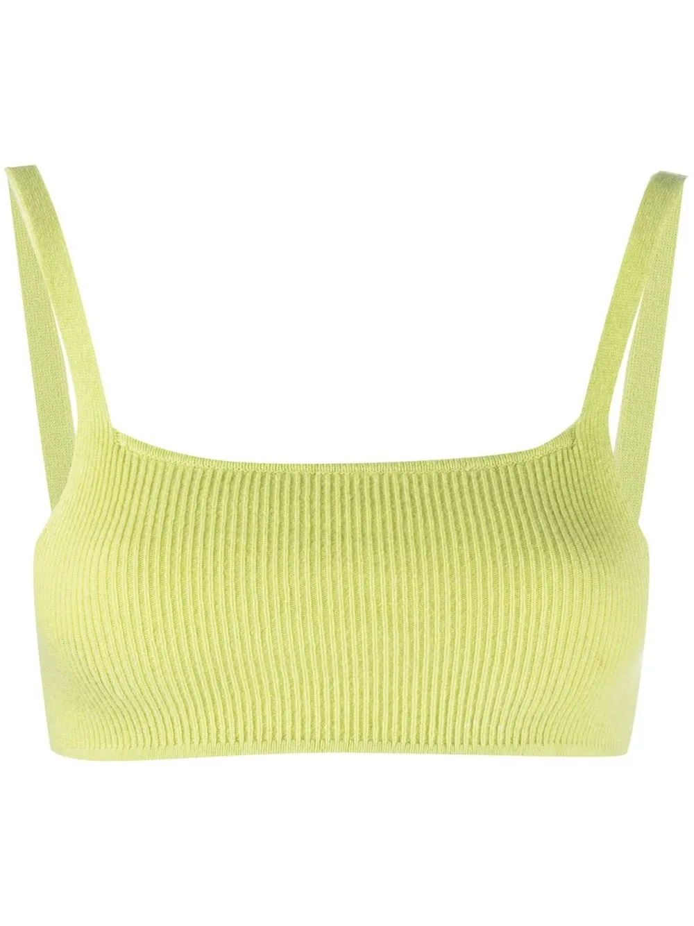 

Antonella Rizza bralette tejido de cachemira - Verde