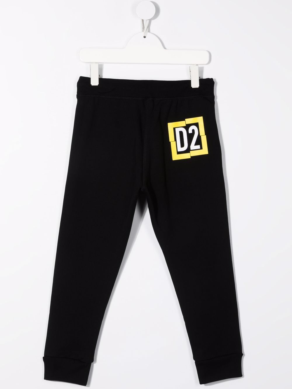 Dsquared2 Kids Trainingsbroek met logoprint - Zwart