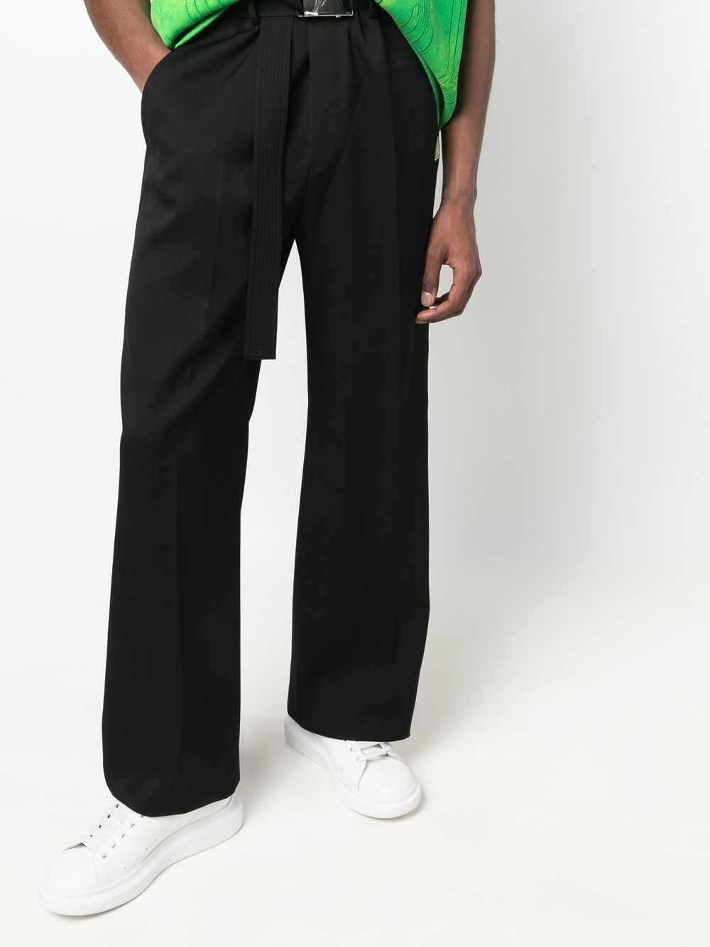 Lanvin wide-leg wool trousers Men