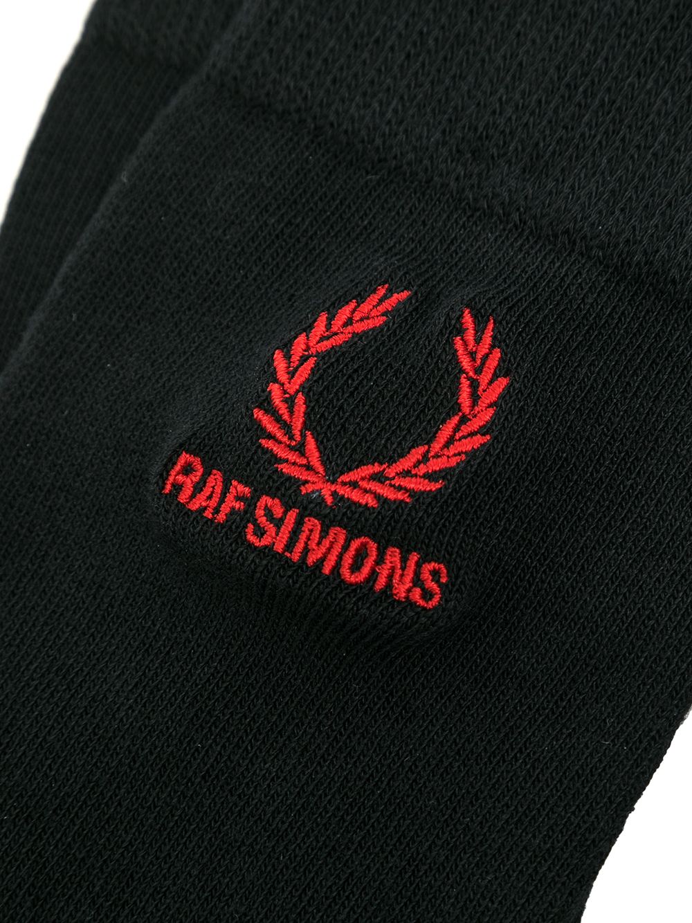 фото Raf simons x fred perry носки с вышитым логотипом