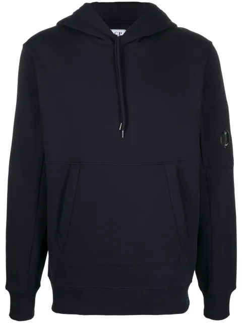 C.P. Company Lens-detailed cotton hoodie