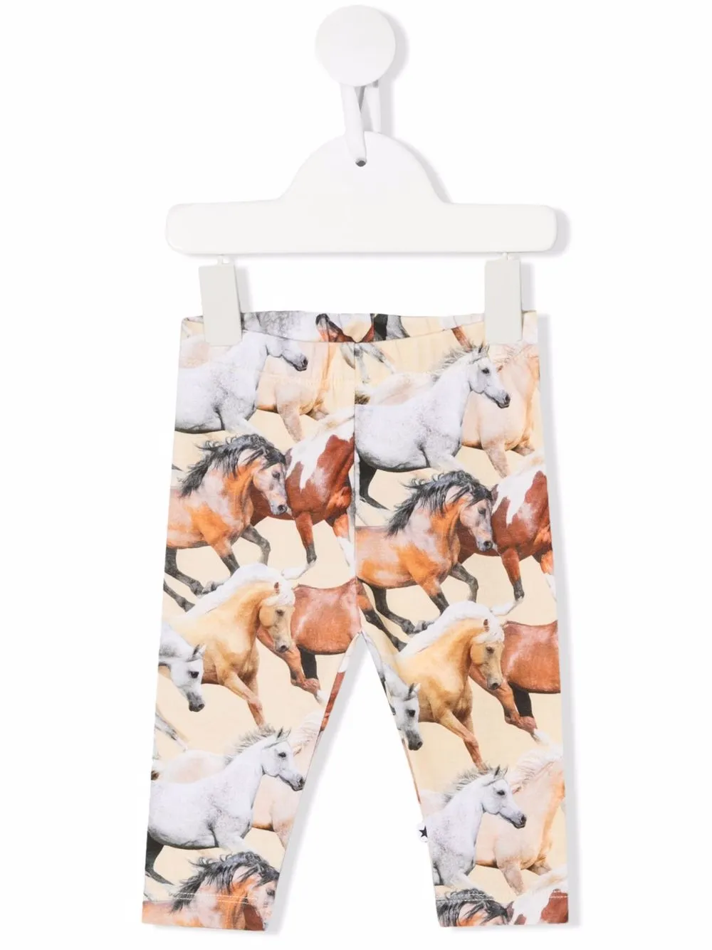 

Molo leggins con caballos estampados - Neutro