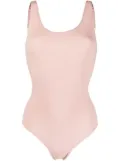 Wolford fine-ribbed thong bodysuit - Pink