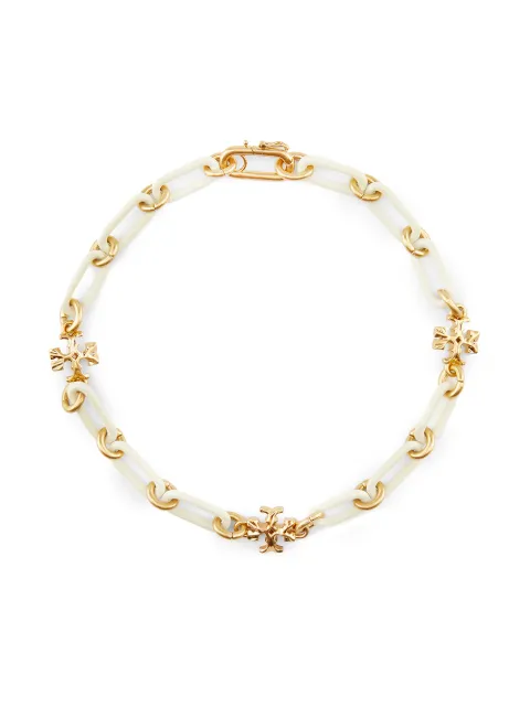 tory burch logo标牌链式项链