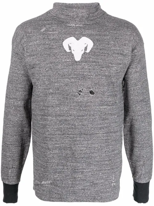 Pull à effet usé - Maison Margiela - Modalova