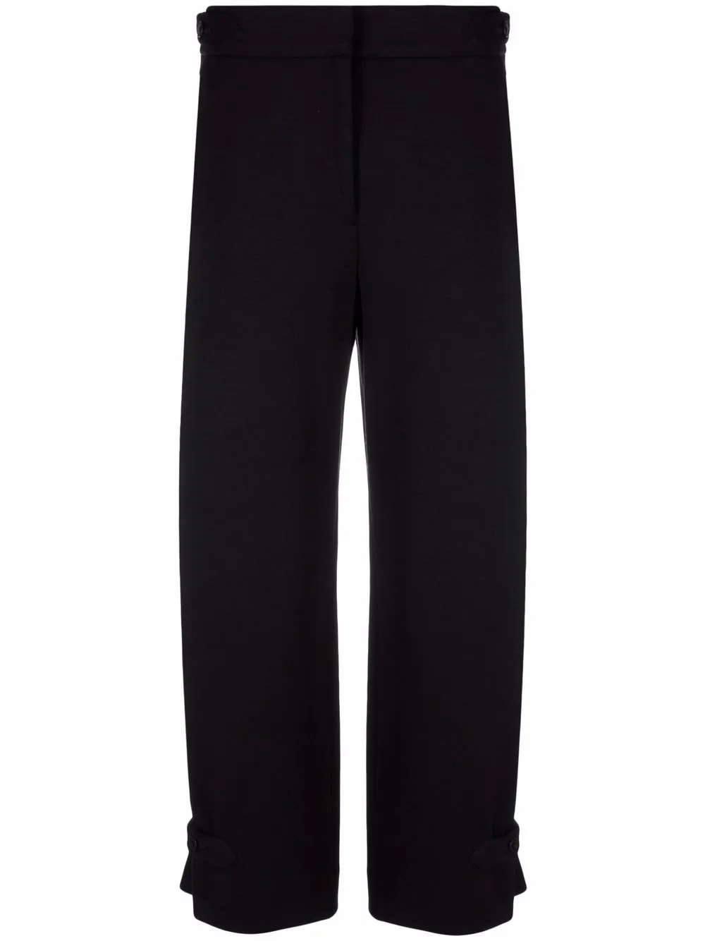 

Tory Burch pantalones capri con tiro alto - Negro