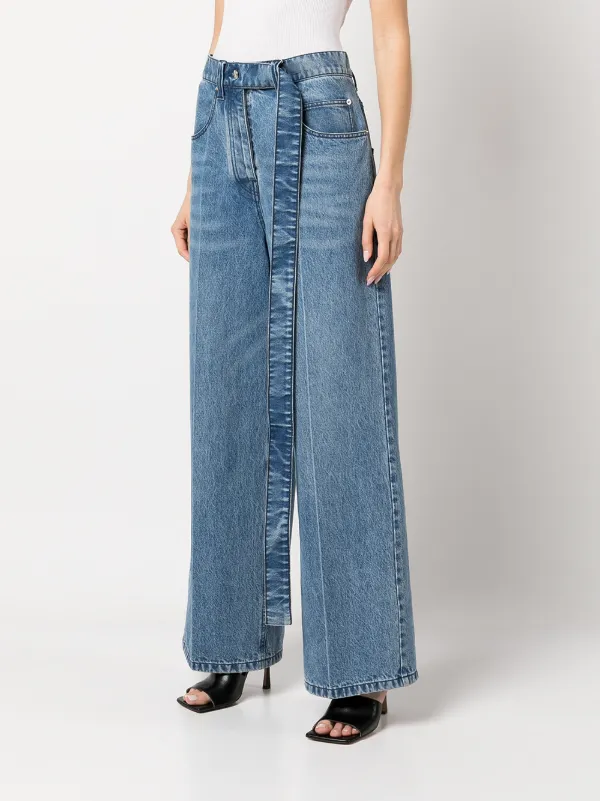 Alexander Wang high-waisted Wide Leg Jeans - Farfetch