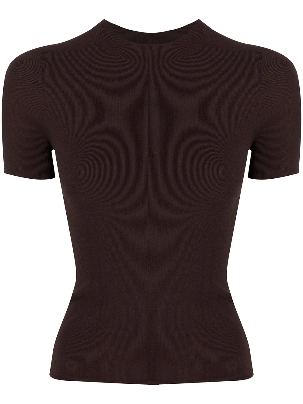 

Alexander Wang fine ribbed knit top - Brown