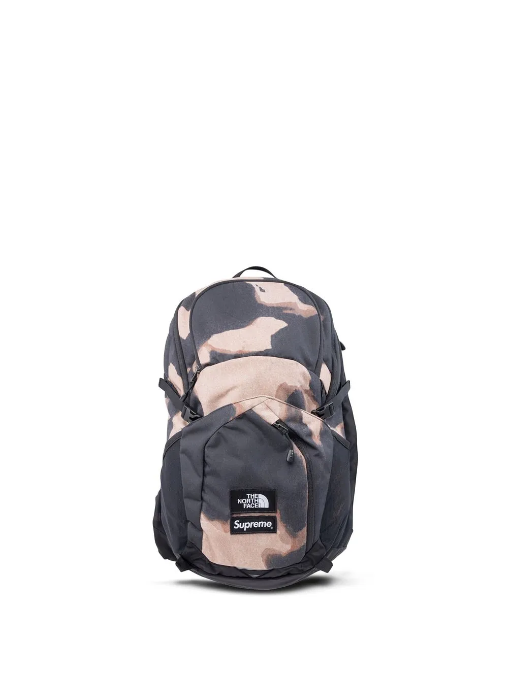 Supreme x The North Face Pocon Bleached denim-print Backpack - Farfetch