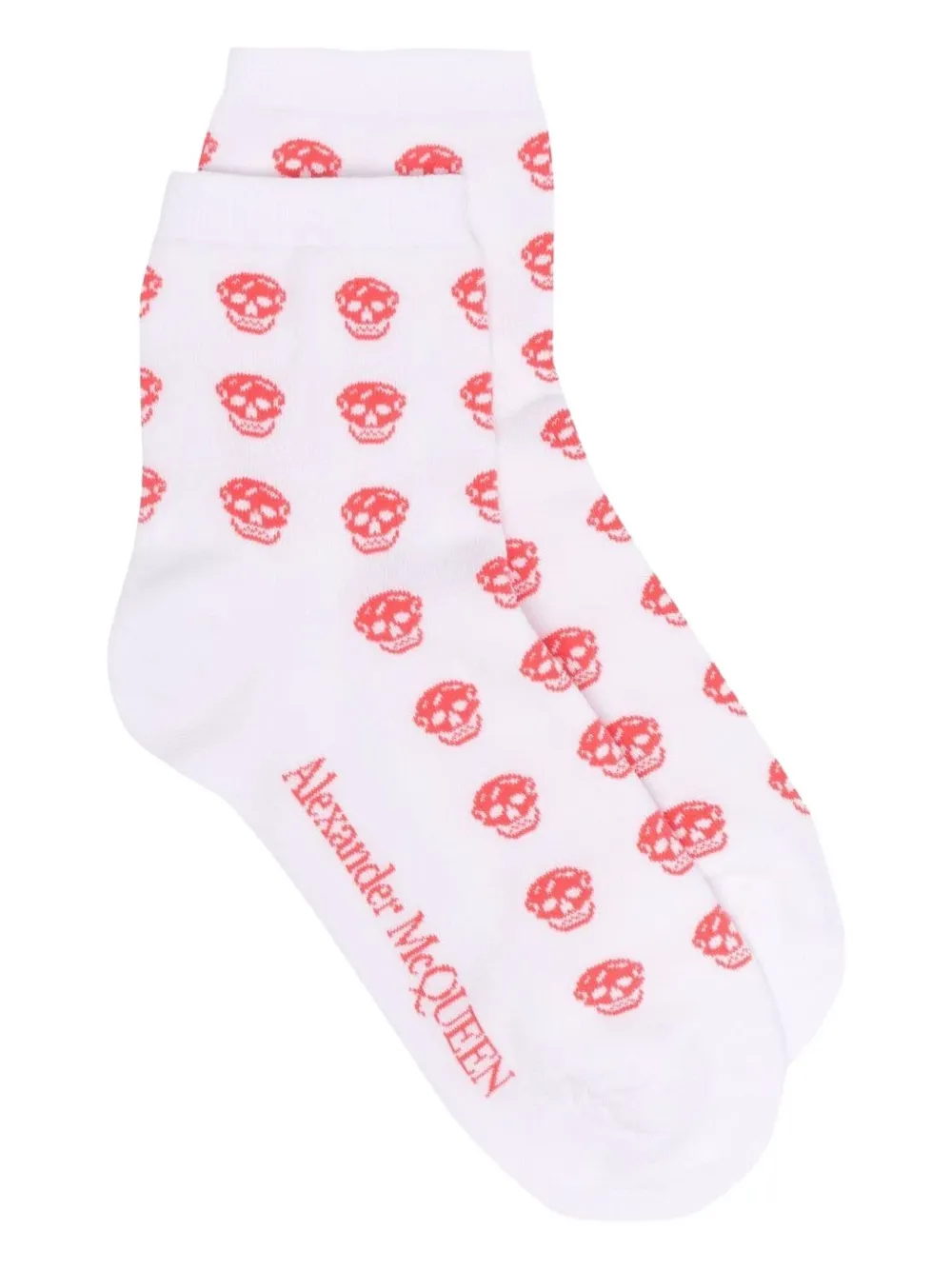 skull-knit ankle socks