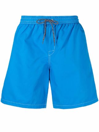 A.P.C. logo-embroidered Swimming Shorts - Farfetch