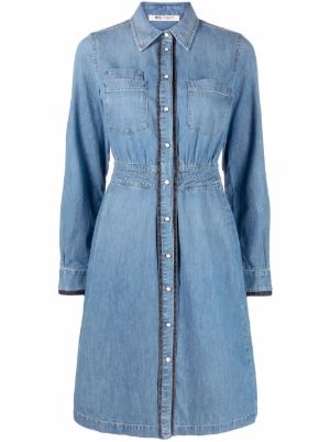 Long sleeve 2024 denim tunic