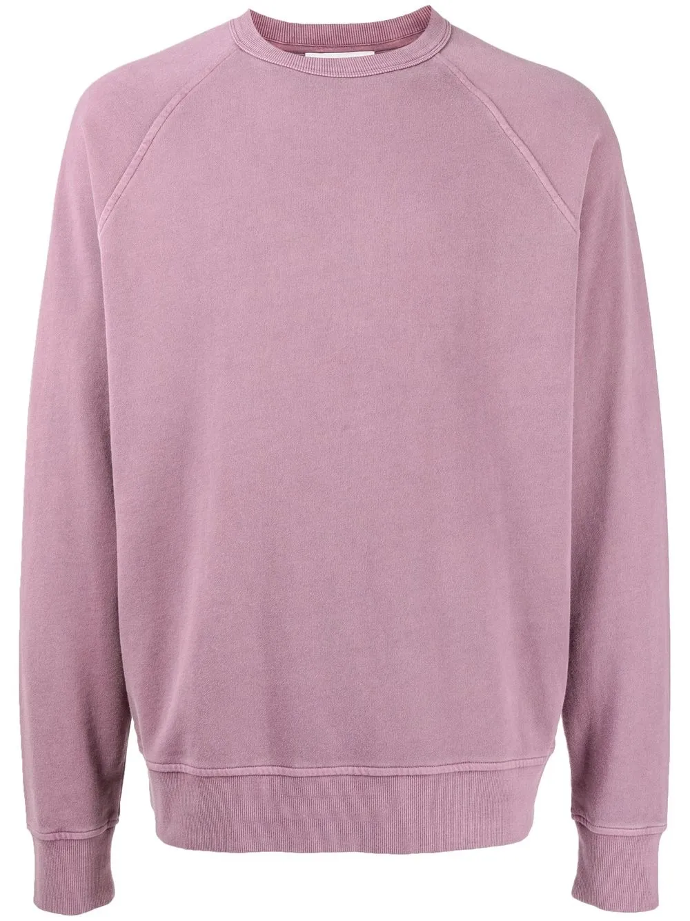 

YMC long raglan-sleeved sweatshirt - Purple