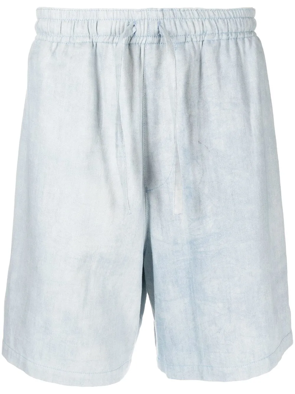 

YMC elasticated drawstring-waistband shorts - Blue