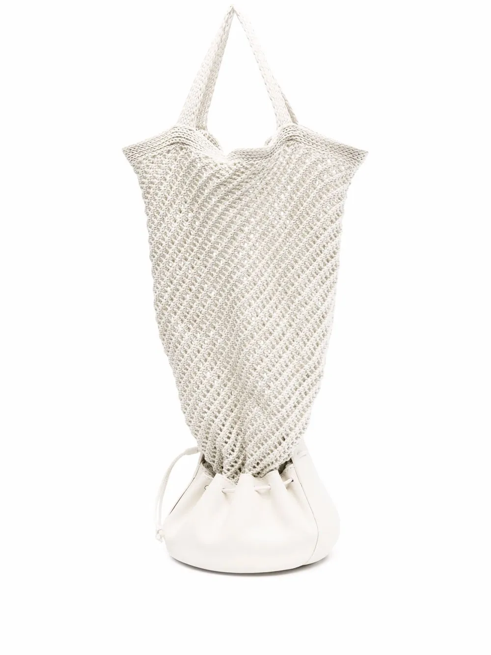 

Hereu Fruita packable knitted net bag - Neutrals