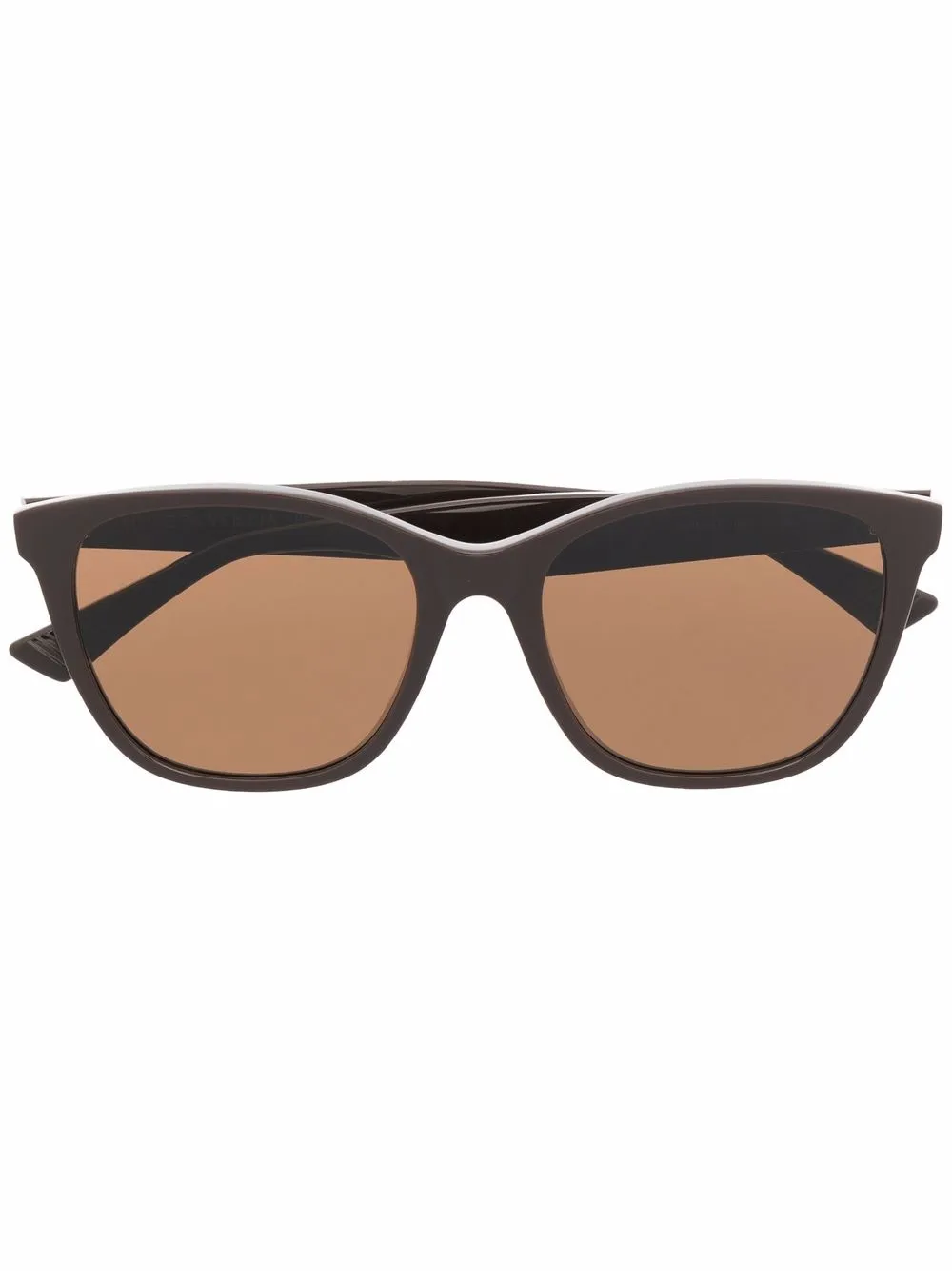 

Bottega Veneta Eyewear lentes de sol con armazón wayfarer - Marrón