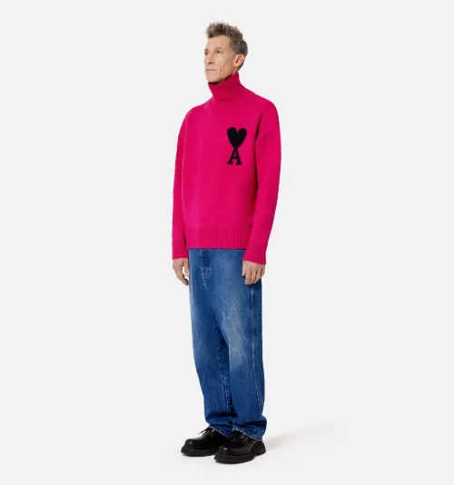 Ami de Coeur roll-neck jumper - AMI 