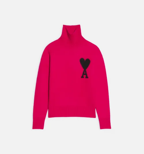 Ami de Coeur roll-neck jumper - AMI 