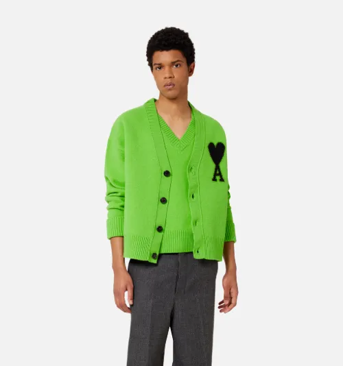 Ami De Coeur Cardigan - AMI PARIS OFFICIAL
