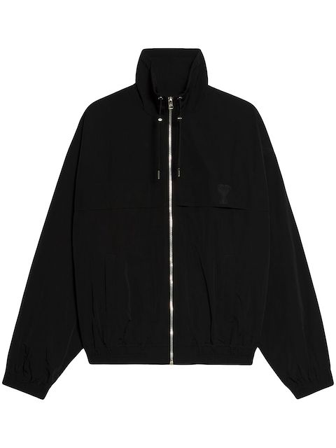 AMI Paris zip-front bomber jacket