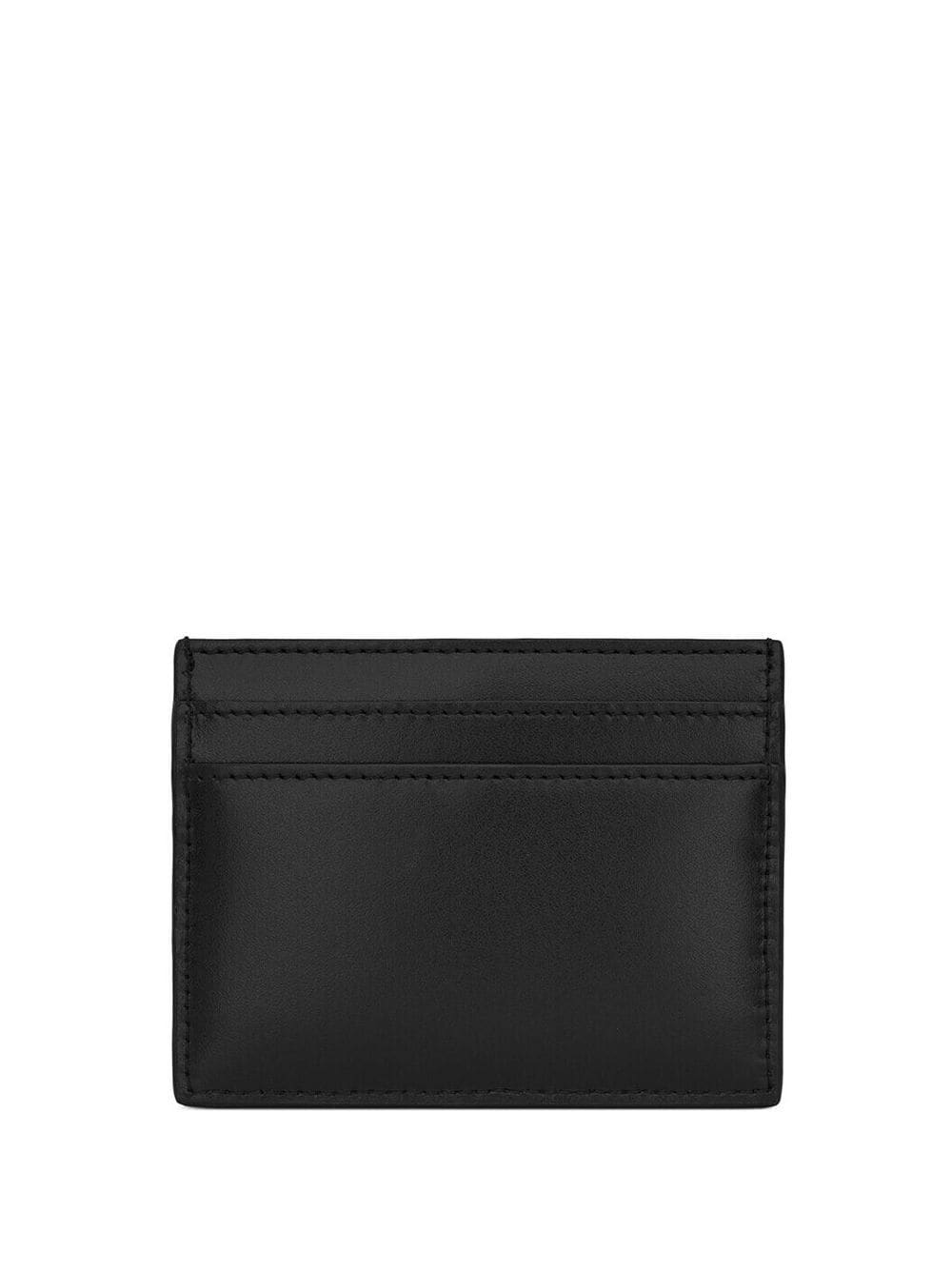 Saint Laurent Leren pasjeshouder - Zwart