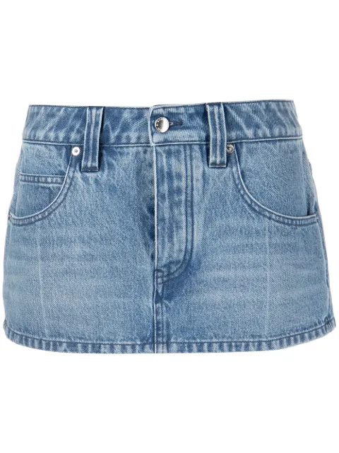 Alexander Wang Raver denim skort