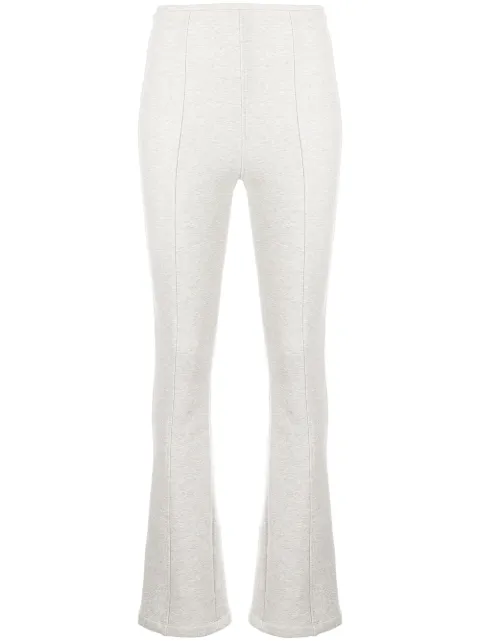 Alexander Wang pantalones acampanados con tiro alto