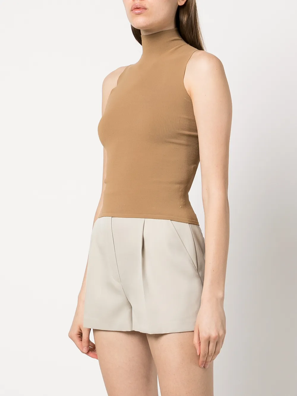Alexander Wang Top met col Bruin