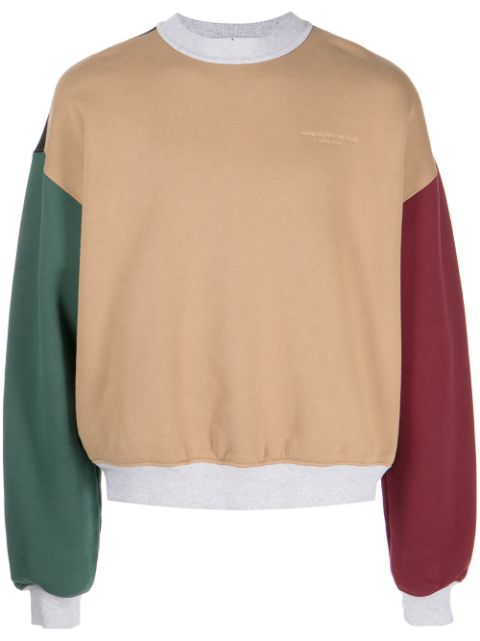 Alexander Wang - Colourblock panelled sweater