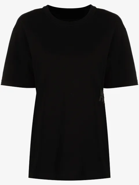 Alexander Wang rubberised logo cotton T-shirt