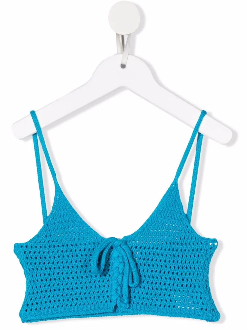 

Mariuccia Milano Kids top de tejido flojo estilo bralette - Azul