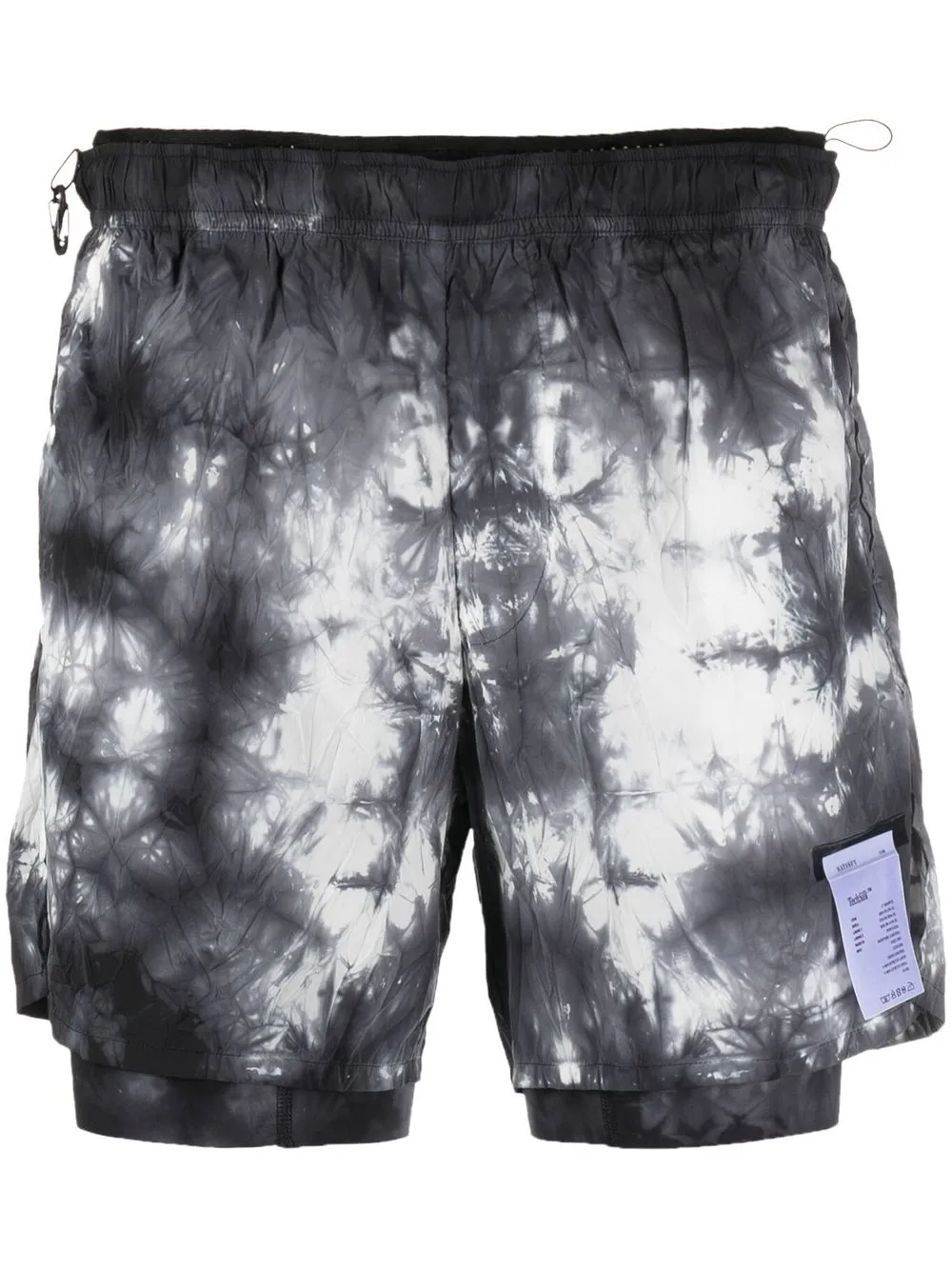 

Satisfy Tecksilk 5" track shorts - Black