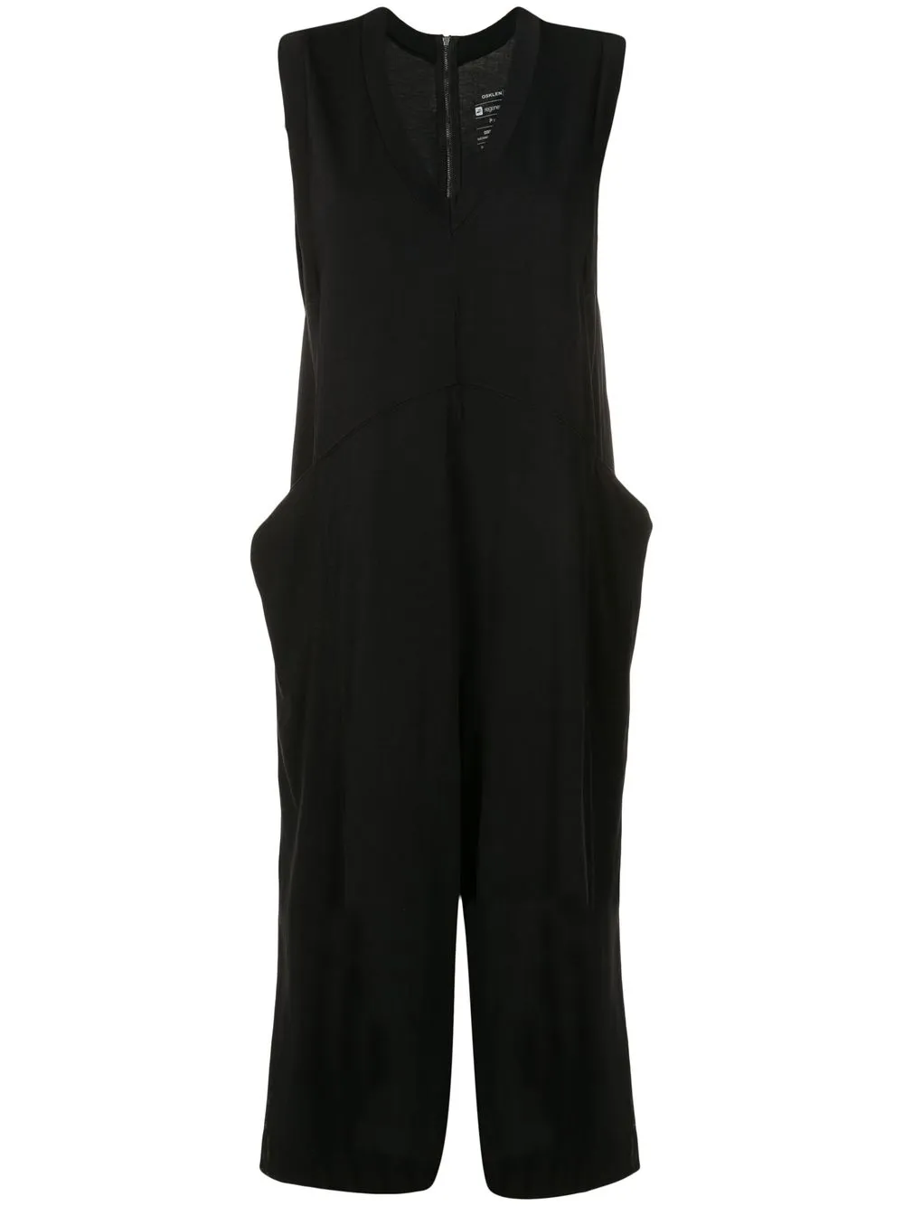 

Osklen V-neck sleeveless jumpsuit - Black