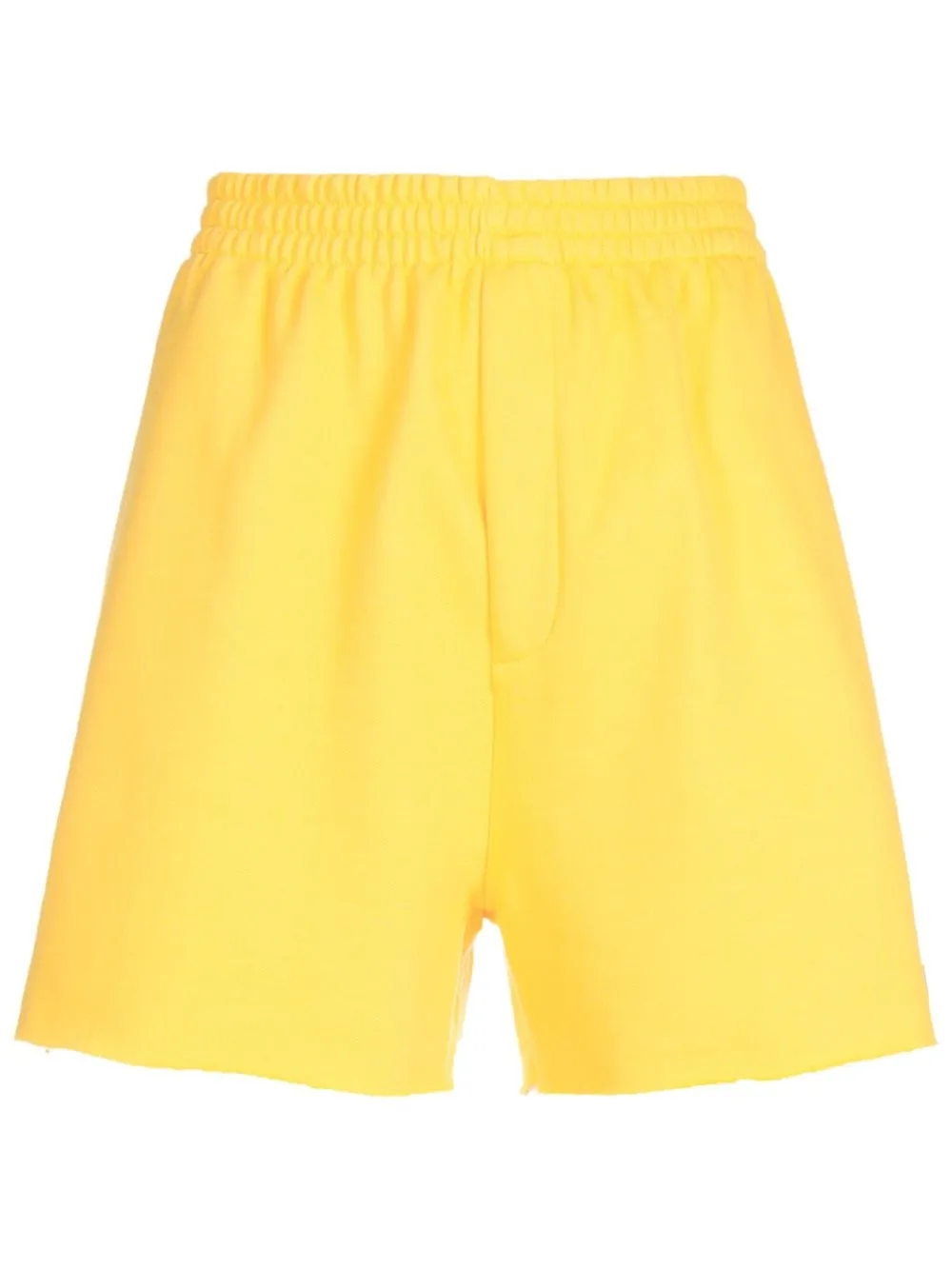 

Osklen shorts con detalles rasgados - Amarillo