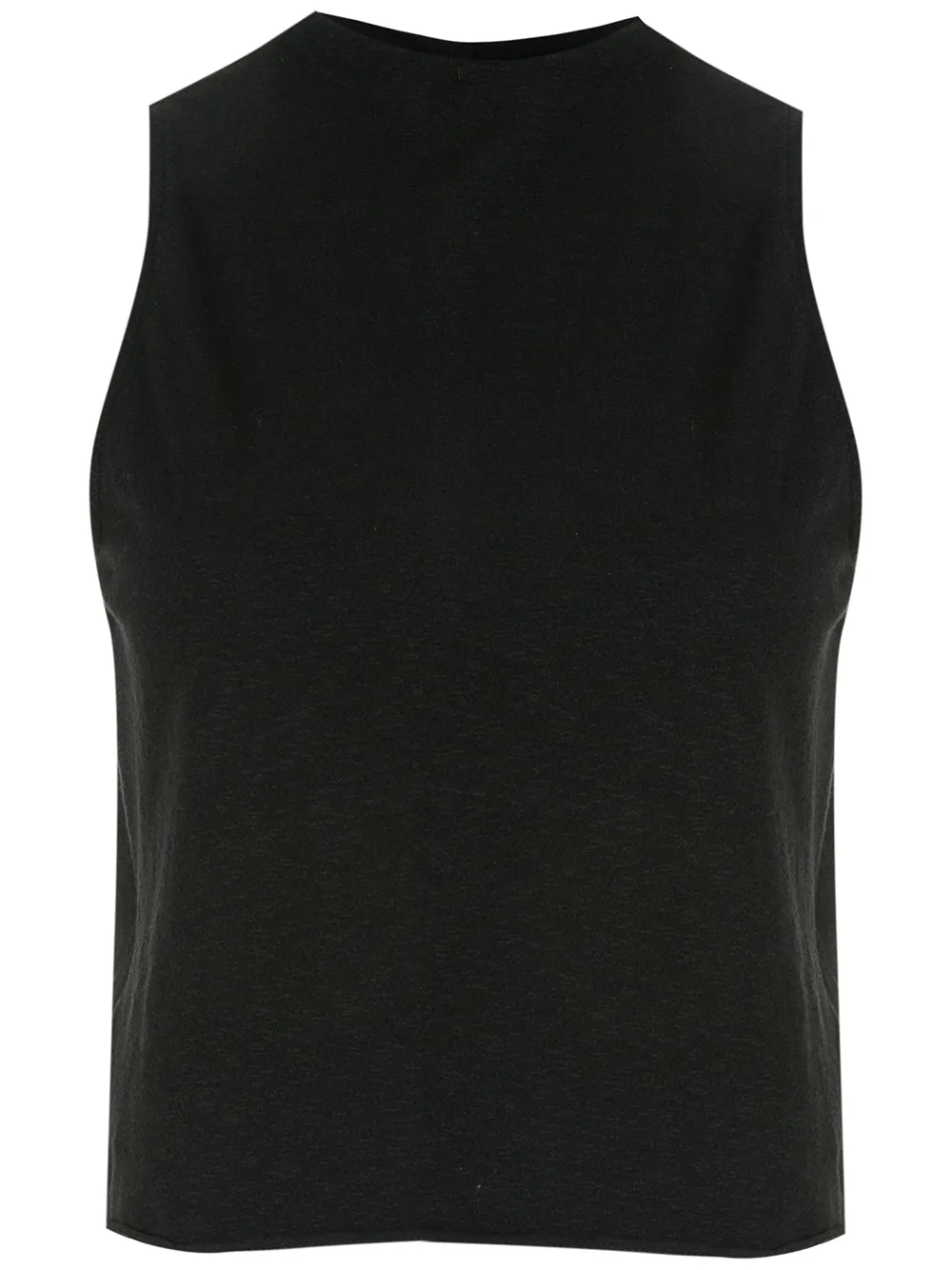 

Osklen mock-neck cotton tank top - Black