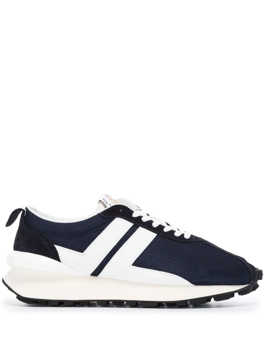 

Lanvin tenis bajos Bumper - Azul