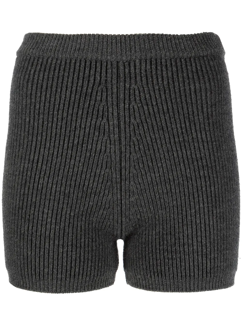 

Alexander Wang shorts tejidos de canalé - Gris