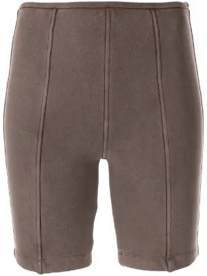 Alexander wang ショートパンツ　ハイウエストショーツ　25 Alexander Wang ロゴウエスト ショートパンツ | ブラック